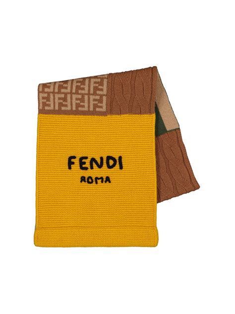 fendi kids scarf|fendi scarf men's.